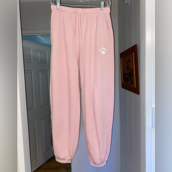 Old Navy Pants - OLD NAVY High Waisted Logo Sweat Pants Women